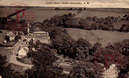 LAXEY GREAT WHEEL AND GLEN  CRACK AND TEAR SEE SCAN  ISLE OF MAN IOM - Isle Of Man