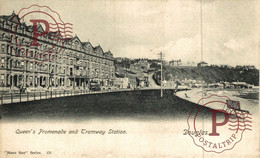 ISLE OF MAN QUEEN'S PROMENADE AND TRAMWAY STATION  Railway  ISLE OF MAN IOM - Isle Of Man