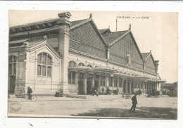 Cp , Chemin De Fer , La Gare,  45 , ORLEANS , Vierge - Stazioni Senza Treni