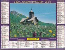 ALMANACH DU FACTEUR: Calendrier Des Postes 2005, SOMME, Massif Des Aravis, Aiguille De La Penaz, Alpes, Haute-Savoie - Grand Format : 2001-...