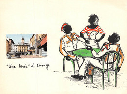 [84] "Une Virée à Orange" - Illustration E. Capra N°316 -  Pin-up - Militaires ( ͡◕ ͜ʖ ͡◕) ♦ - Orange