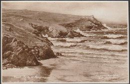 Douglas Pinder - Porth, Near Newquay, Cornwall, C.1940 - Sweetman RP Postcard - Newquay