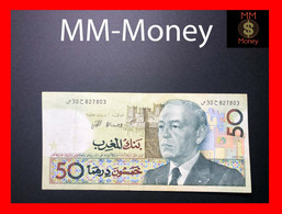 MOROCCO  50 Dirhams 1987   P. 64  *sig. H. Lukash - M. Es Sakat*   VF - Morocco