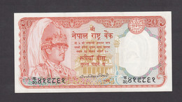 20 TWENTY RUPEES NEPAL   BANKNOTE - Népal