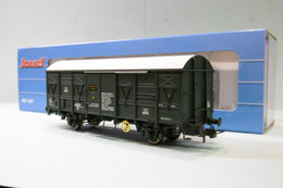 Jouef - Wagon Marchandises COUVERT G4 Armée Française SNCF Ep. IV / V Réf. HJ6215 NBO HO 1/87 - Vagoni Merci