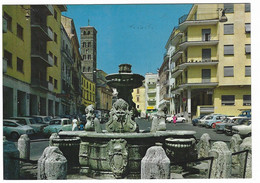 15818IT - VELLETRI PIAZZA CAIROLI - MONUMENTALE FONTANA DEL BERNINI - ANIMATA AUTO CAR 1983 - Velletri
