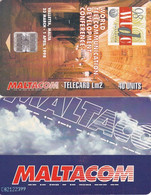 MALTA(chip) - WTDC/Maltacom, CN : C82122399, Tirage %10000, 03/98, Used - Malta