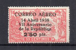 !!! ESPAGNE, PA N°186 NEUVE * - Unused Stamps