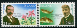 ICELAND 1989 Naturalists Association  MNH / **.  Michel 710-11 - Unused Stamps