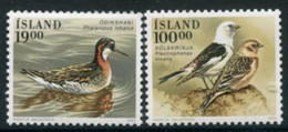 ICELAND 1989 Birds IV MNH / **.  Michel 698-99 - Ongebruikt