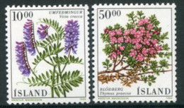 ICELAND 1988 Flowers V MNH / **.  Michel 689-90 - Neufs