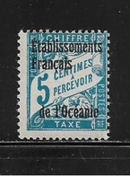 OCEANIE  ( FROCE - 117 )   1926  N° YVERT ET TELLIER  N°  1   N* - Postage Due