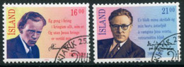 ICELAND 1988 Personalities Used.  Michel 680-81 - Usati