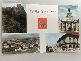 CPSM - 25 - PONTARLIER - Souvenir De Pontarlier - Multi-Vues - Pontarlier