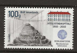 2010 MNH Iceland, Mi 1288 - Unused Stamps