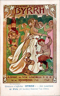 Carte Postale Ancienne Publicitaire Byrrh Marque Alcool Apéritif Concours D'Affiches Edmond Van Offel En TB.Etat - Publicidad
