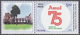 India - My Stamp New Issue 31-10-2021  (Yvert 3418) - Ungebraucht