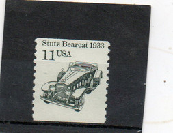 ETATS-UNIS  11 C   1985   Y&T : 1592  Roulette  Neuf Sans Charnière - Coils & Coil Singles