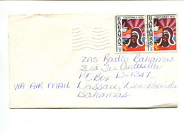 BAHAMAS - Affranchissement Sur Lettre Par Avion - Christmas 1979 - Bahamas (1973-...)