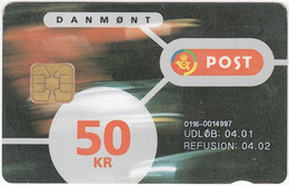 DANMARK A-710 Chip Danmont - Used - Dinamarca