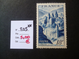 Timbre France Neuf ** 1948  N° 805 Cote 5,00 € - Neufs