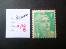 Timbre France Neuf ** 1948  N° 807 Cote 0,30 € - Neufs