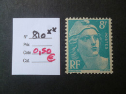 Timbre France Neuf ** 1948  N° 810 Cote 0,50 € - Neufs