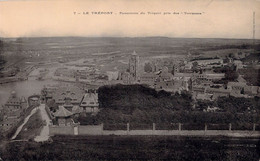 Carte Panorama - Le Tréport - Panorama Du Tréport Pris Des Terrasses - Grande Carte 26x17cm - Le Treport