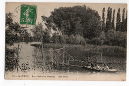 MANTES * YVELINES * LES PECHERIES OSMONT * BARQUE * Carte N° 119 * ND Phot - Mantes La Ville