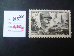 Timbre France Neuf ** 1948  N° 815 Cote 0,50 € - Neufs