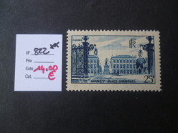 Timbre France Neuf ** 1948  N° 822 Cote 14,00 € - Neufs