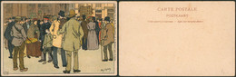 Carte Postale - Illustrateur Am. Lynen (Bruxelles) : N°45 Foule / Collection - Lynen, Amédée-Ernest