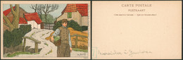 Carte Postale - Illustrateur Am. Lynen (Bruxelles) : N°163 / Collection - Lynen, Amédée-Ernest