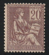 France N° 113 Sans Charniére ** Signé Calves - 1900-02 Mouchon