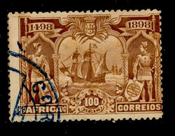 ! ! Portuguese Africa - 1898 Vasco Gama 100 R - Af. 07 - Used - Portuguese Africa