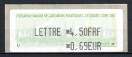 Vignette LISA 2001 74e Congrés FFAP Tours - 1999-2009 Vignette Illustrate