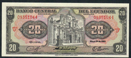 ECUADOR P115b 20  SUCRES 24.5.1980 #LF     UNC. - Ecuador