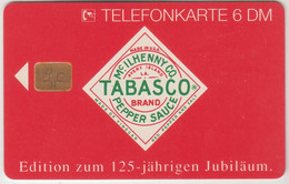 GERMANY - 125 Jahre Mc. Ilhenny Co. Tabasco 1, K 2141a-12/93 , 3.000 Tirage ,used - K-Series : Serie Clientes