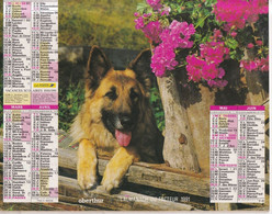 ALMANACH DU FACTEUR: Calendrier Des Postes 1991, SOMME, Berger Allemand, Autre Chien ... - Grand Format : 1991-00