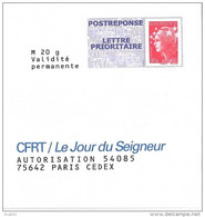 France, PAP, Beaujard, Postréponse, Le Jour Du Seigneur, 13P162 - PAP: Ristampa/Beaujard