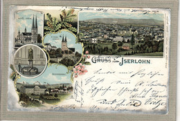 CPA - (Allemagne-Rhénanie Du Nord Westphalie) ISERLOHN - Carte GRUSS De 1897 - Iserlohn