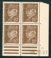 Lot A151 France Coin Daté N°512 Pétain (**) - 1940-1949
