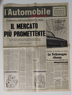 44926 L'AUTOMOBILE - Quotidiano 12/11/60 Salone Torino - Volkswagen - Fiat 690N - [4] Themes