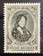 België, 1941, Nr. 573-V3, Postfris **, OBP 15€ - Errors (Catalogue COB)