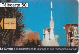 F627-GUYANE-ARIANE ESPACE-50u-GEM-02/96 - 1996