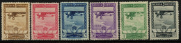 Edifil 448-53* 1929 Pro Exposiciones Aéreo Serie Completa Nuevo - Nuevos