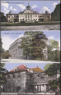 Weimar, Bibliothek, Schloss Belvedere Und Tiefurt, Gelaufen 1916 - Weimar