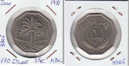 E3305 MONEDA IRAQ 170 DINAR 1981 MBC 3,5 - Irak