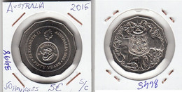 E3498 MONEDA AUSTRALIA 50 PENIQUES 2016 SIN CIRCULAR 5 - Otros & Sin Clasificación