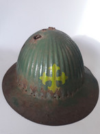 Casque Casco Helmet Viriato Portugal, Guerra Civil España, Spain Civil War, Guerre, Militares Military - Casques & Coiffures